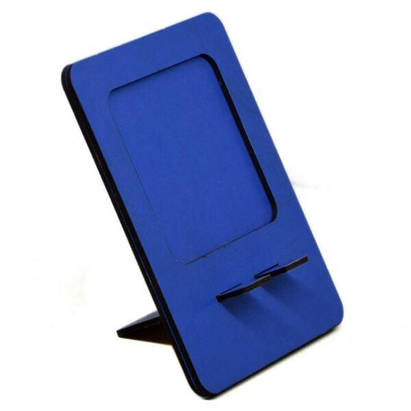 RESİM ÇERÇEVE MAVİ TELEFON TUTUCU