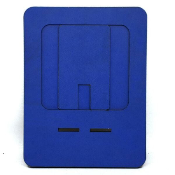 RESİM ÇERÇEVE MAVİ TELEFON TUTUCU