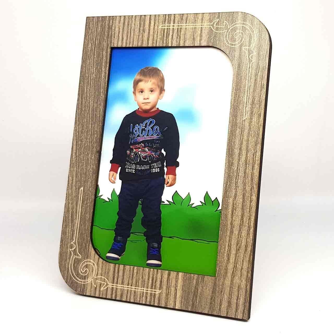 AHŞAP ALİZE RENK RESİM ÇERÇEVE 10x15