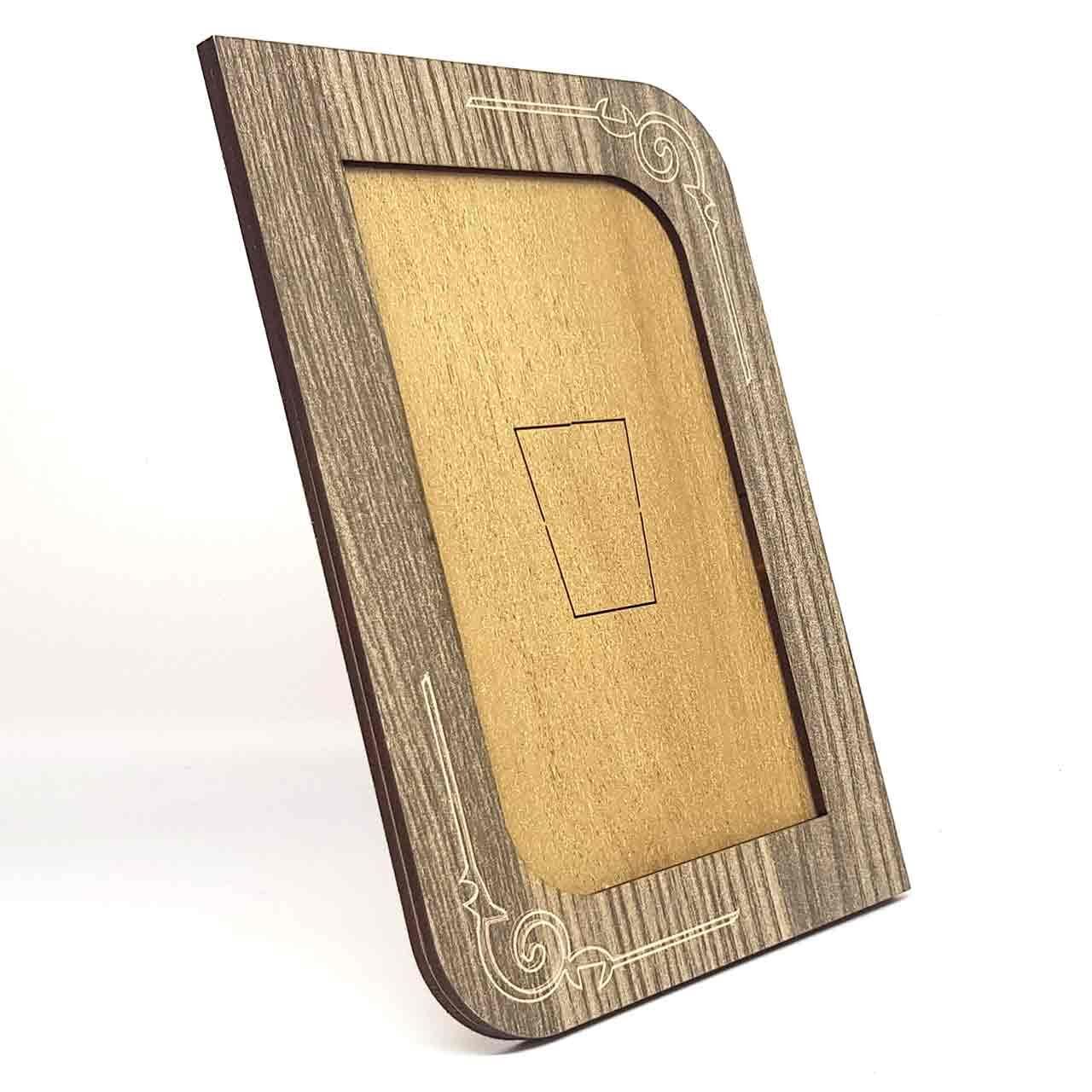 AHŞAP ALİZE RENK RESİM ÇERÇEVE 10x15