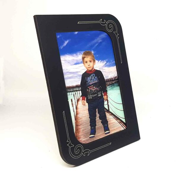 AHŞAP SİYAH RENK RESİM ÇERÇEVE 10x15