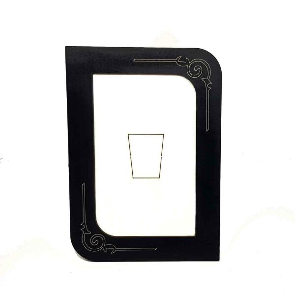 AHŞAP SİYAH RENK RESİM ÇERÇEVE 10x15