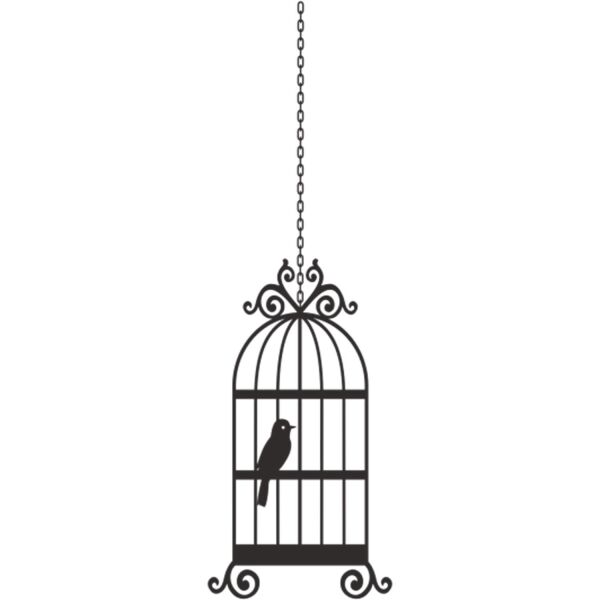 KUŞ KAFESİ FOLYO STİCKER