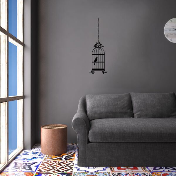 KUŞ KAFESİ FOLYO STİCKER