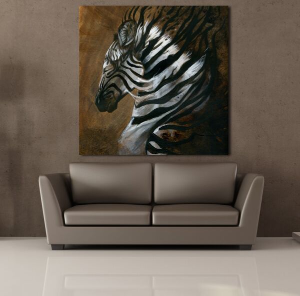 ZEBRA KANVAS TABLO