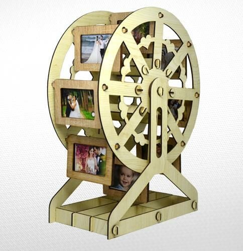 AHŞAP BEJ AKÇAAĞAÇ RENK DEĞİRMEN RESİM ÇERÇEVE 41cm*30cm