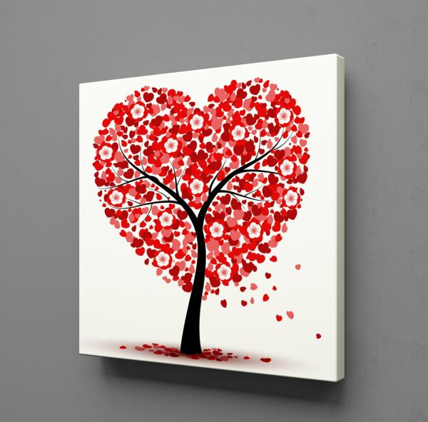 KALPLERDEN AĞAÇ KANVAS TABLO