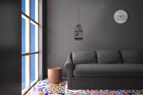 KUŞ KAFESİ FOLYO STİCKER