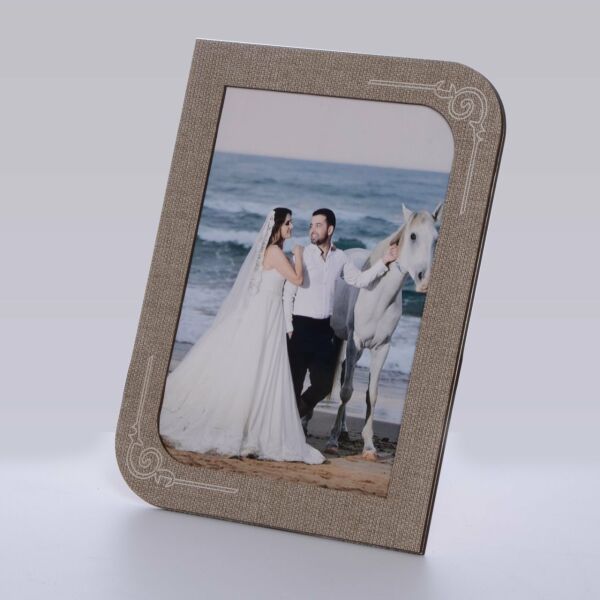 AHŞAP VİZON RENK RESİM ÇERÇEVE 10x15