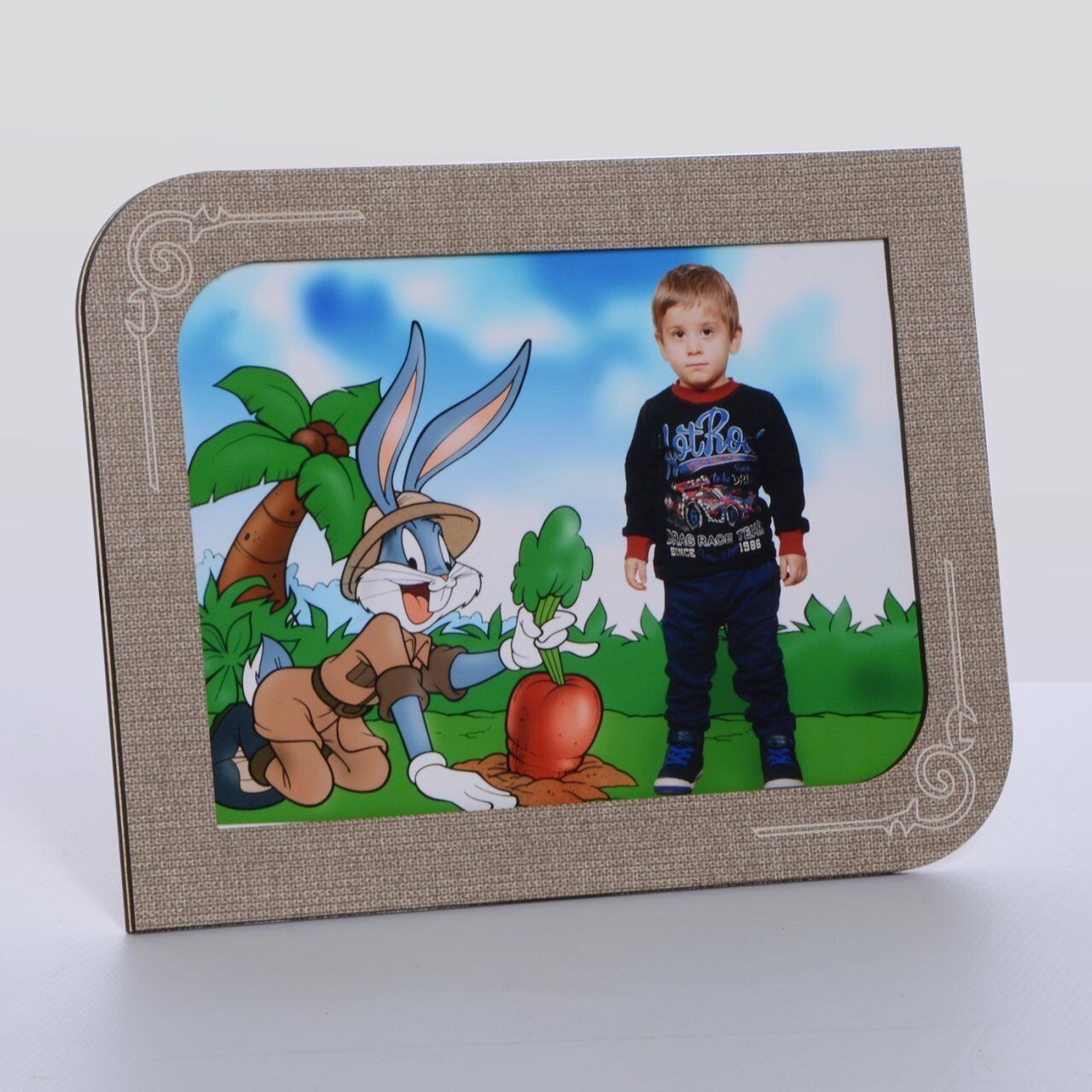 AHŞAP VİZON RENK RESİM ÇERÇEVE 10x15