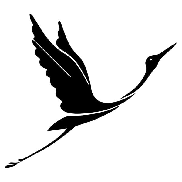 KUŞ SİLÜETİ FOLYO STİCKER