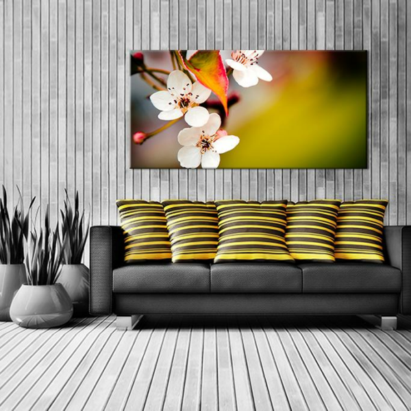 Bahar Ve Çiçekler Kanvas Tablo