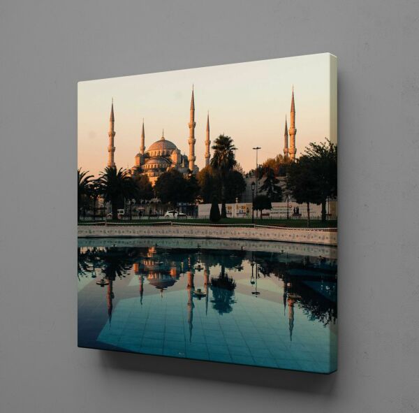 CAMİNİN YANSIMASI KANVAS TABLO