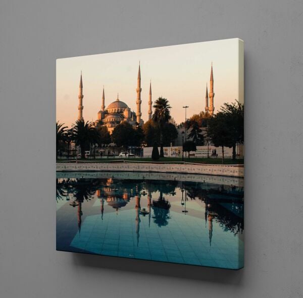CAMİNİN YANSIMASI KANVAS TABLO