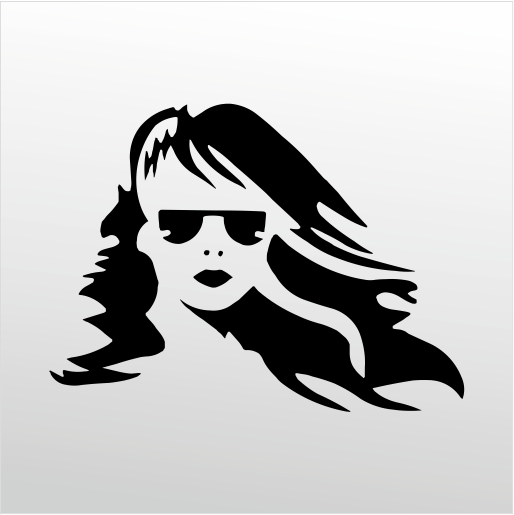 Folyo Sticker Rüzgar Kızı