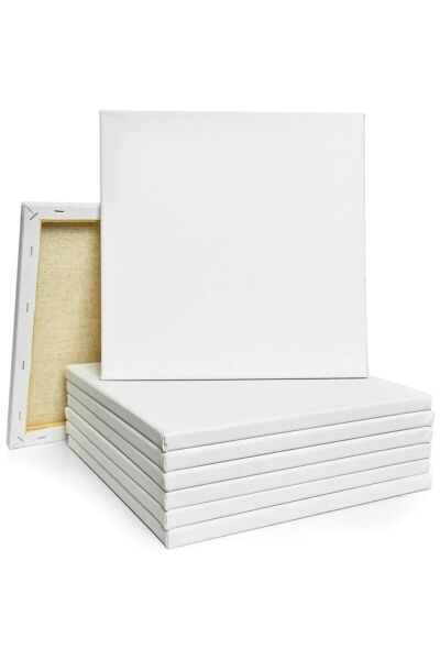 70x70cm Şase Kalınlık 4cm Hazır Tuval Boş %100 Pamuklu Kanvas Tablo
