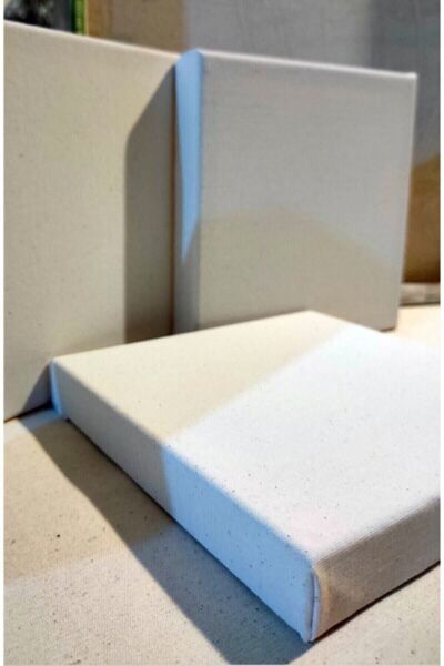 70x70cm Şase Kalınlık 4cm Hazır Tuval Boş %100 Pamuklu Kanvas Tablo