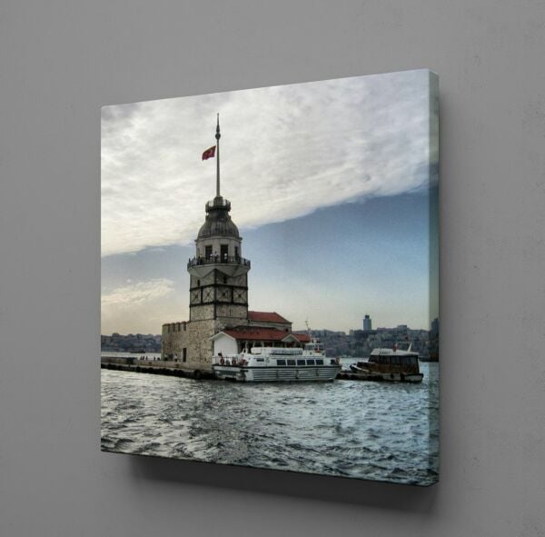 KIZ KULESİ KANVAS TABLO
