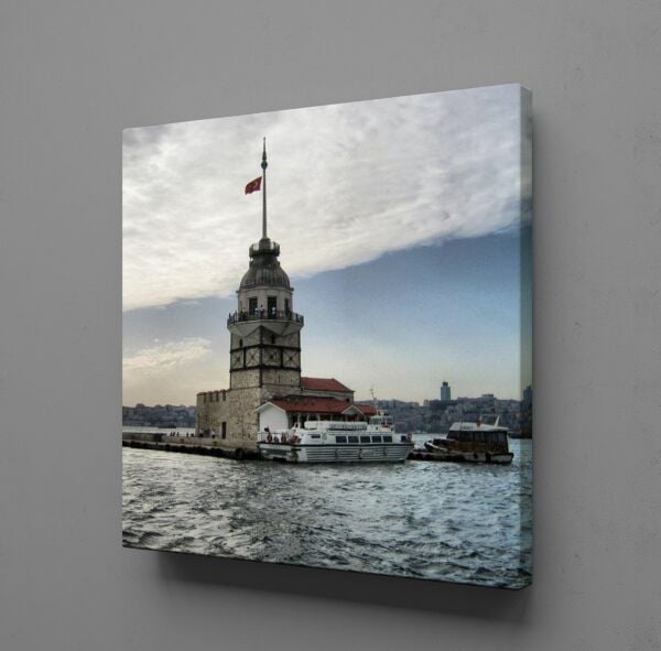 KIZ KULESİ KANVAS TABLO