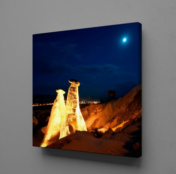 PERİ BACALARI KANVAS TABLO