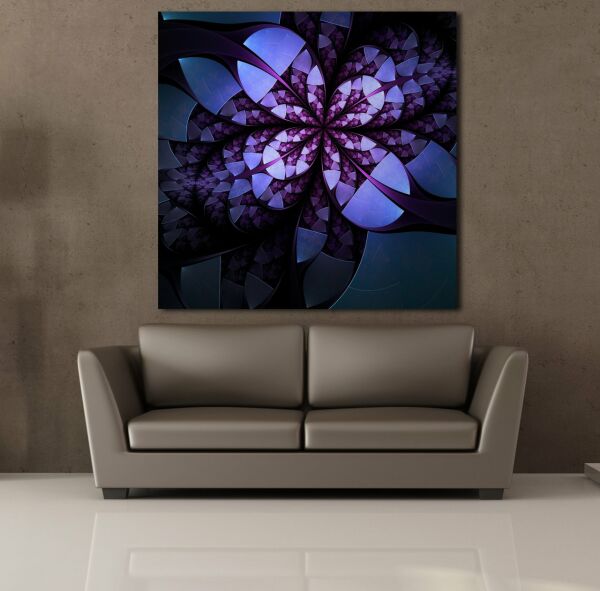 EFLATUN ÇİÇEK KANVAS TABLO