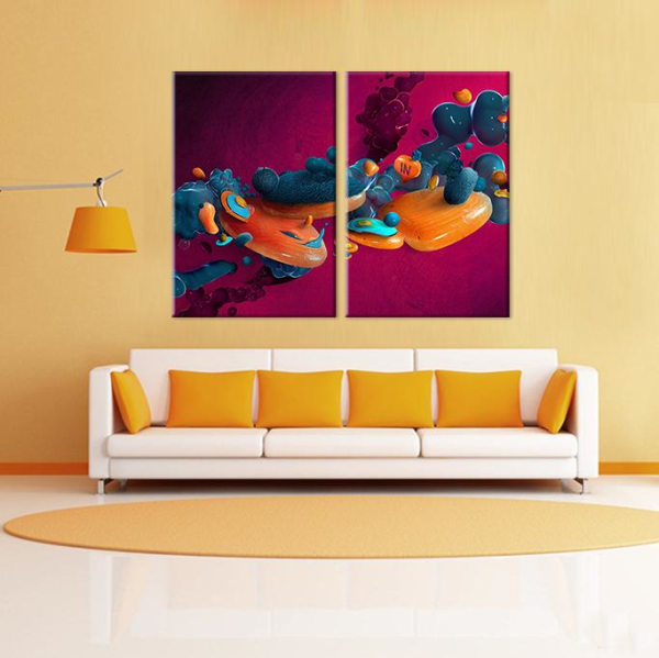 3D Obje Kanvas Tablo