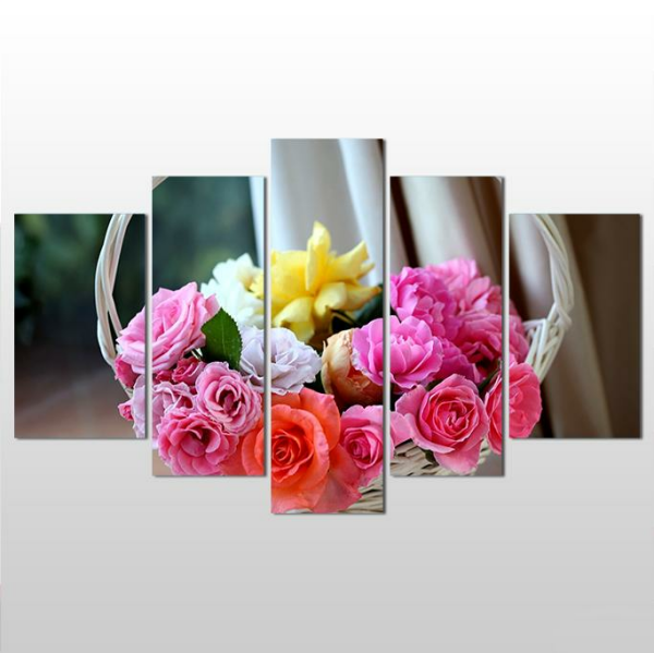 Çiçekler Kanvas Tablo