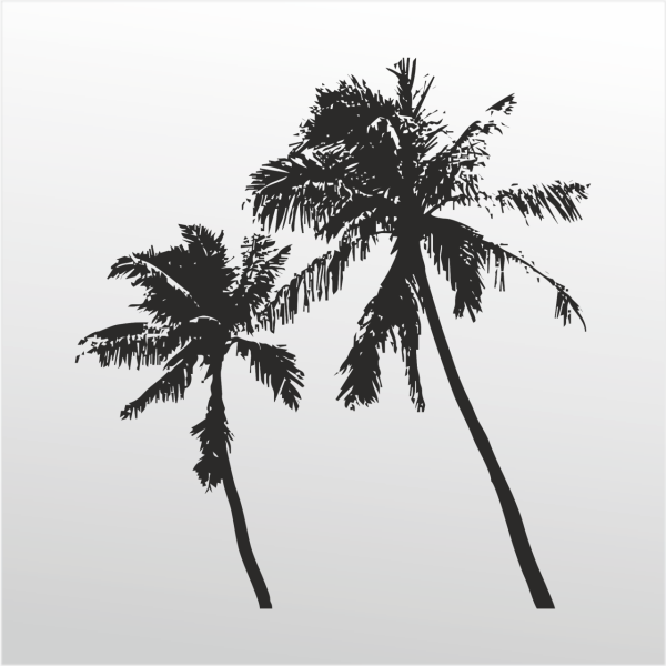 Folyo Sticker Palmiyeler