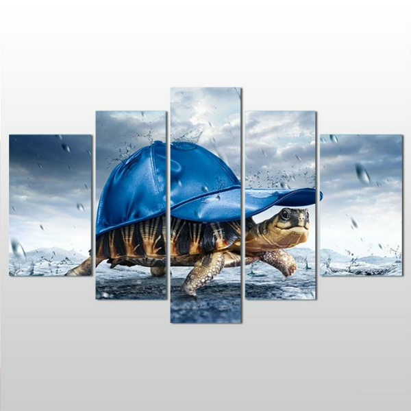 Kaplumbağa  Kanvas Tablo