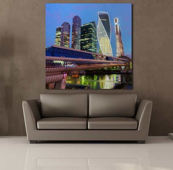 BİNALAR KANVAS TABLO